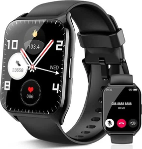 Reloj inteligente Bluetooth para mujeres y hombres para Samsung - Picture 1 of 8