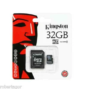 KINGSTON MICRO SD 32 GB MICROSD CLASSE 10 SDHC SCHEDA DI MEMORIA CARD SMARTPHONE - Foto 1 di 1