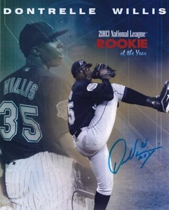 Dontrelle Willis 2003 World Series Champ, 2003 ROY, SIGNED 8x10 AUTOGRAPHED - Picture 1 of 1