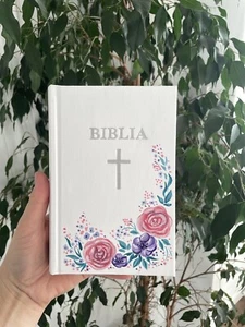 Rumänische Bibel. Hardcover Bibel. Bibelbild Handbuch. Bibel Cadou - Bild 1 von 8