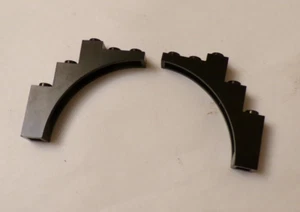 Lego x2 Negro 1x5x4 Flujo Continuo Medio Arcos, 2339 (028-421) - Imagen 1 de 1