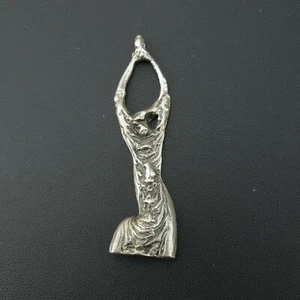 Vintage Handarbeit Druitt gepunzt Silber Anhänger - Bild 1 von 6