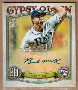 2020 Topps Gypsy Queen Mini Rookie Autographs #MRABM Brendan McKay RC AUTO /99 - Picture 1 of 2