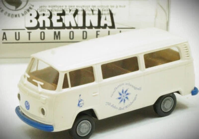 HO 1:87 Busch SoMo 834395 VW T1 Bus Samba 750 Anni Bad Wildungen Crema OVP - Immagine 1 di 4