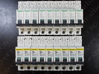 Square D Schneider KQ MCB Qwikline Loadcentre Series B C D  Circuit Breaker  - Image 1 of 2