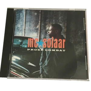 MC SOLAAR CD PROSE COMBAT FRENCH RAPPER 1994 COHIBA RECORDS COMPLETE HIP HOP - Foto 1 di 13
