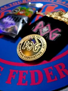 POG The Gold Standard - 24 quilates chapado en oro 2025 WPF Slammer (222 producido) - Imagen 1 de 4