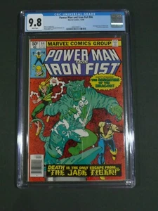 CGC 9.8 WP - Powerman and Iron Fist #66 - 2nd Sabertooth - Newsstand Highest Grd - Picture 1 of 3