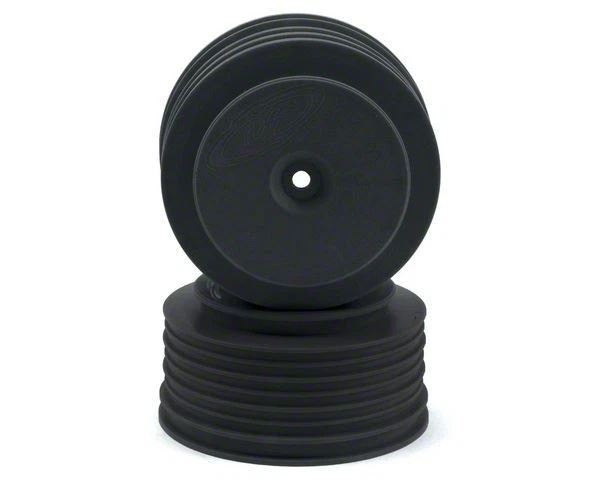 DE Racing Black Speedline Plus SC Wheels, TLR 22SCT/TEN-SCTE/Tekno SCT410 (4pcs) - Image 1 of 1