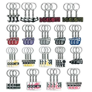 54 Pcs Cheer Gifts for Cheerleaders Cheer Keychain Cheerleader Gift for Girls... - Picture 1 of 7