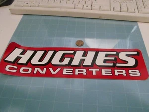 HUGHES KONVERTERS Aufkleber Sticker OLD STOCK ORIGINAL RACING - Bild 1 von 1
