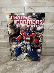 Transformers Regeneration One Vol #1 OOP 2013 IDW Comics Graphic Novel - Picture 1 of 5