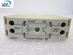 WEIDMULLER EGO1 11426 TERMINAL BLOCK 0,1A 12VDC 48VDC  ** NEW - Picture 1 of 2