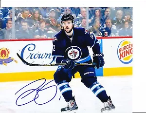 WINNIPEG JETS DREW STAFFORD SIGNED 8X10 - Picture 1 of 1