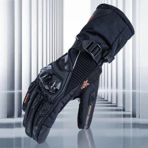 Winter Motorcycle Gloves Men Waterproof Windproof Touchscreen Motorcross Gloves - Picture 1 of 17