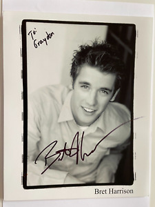 Bret Harrison - Grounded for Life - Original Hand Signed Autograph