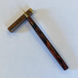 Penna stilografica Waterman vintage n. 12 ? con pennino flessibile - buono flex non restaurato 5 1/8" - Foto 1 di 22