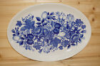 Portmerion Harvest Blue Oval Serving Platter, 12 7/8&quot;   (S20)