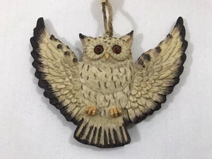 "Adorno vintage de pájaro búho 4""" - Imagen 1 de 3