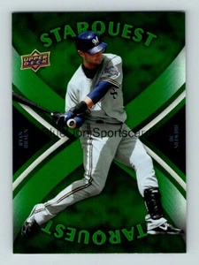 Upper Deck 2008 primera edición StarQuest Ryan Braun - Imagen 1 de 2
