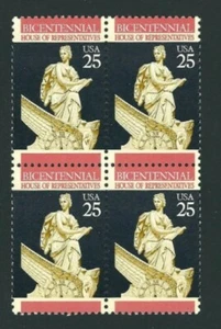 Scott # 2412 - Block Of Four - House Of Representatives -  MNH - 1989 - Picture 1 of 1