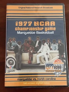 NEW 1977 NCAA Division 1 Men's Basketball Championship Marquette vs. UNC DVD - Picture 1 of 2