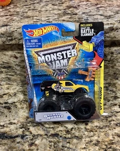 Camión Monster Jam 2015 Hot Wheels Bounty Hunter Battle Slammer nuevo en caja - Imagen 1 de 2