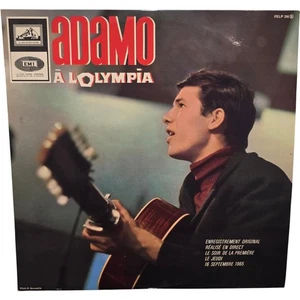 Adamo À L'Olympia 1965 LP Vinyl Schallplatte EMI Frankreich FELP 295 - Bild 1 von 6