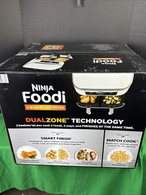 Ninja Foodi 6-in-1  8 Quart 2-Basket Air Fryer with DualZone Technology OPEN BOX - Image 1 of 4
