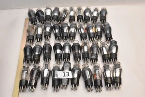 LOT of 50 VINTAGE VACUUM TUBES - no. 41  - spot tested  - LOOSE - Picture 1 of 1
