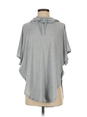 Poncho feminino Gap Fit cinza XS - Imagem 1 de 4