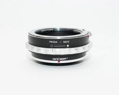 K&F CONCEPT Pentax K DA Lens to M4/3 Micro Four Thirds Mount Adapter with Adjust - Image 1 of 4