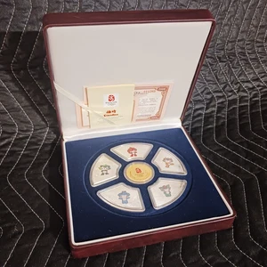 2008 Beijing Olympic Mascot "Friendlies" Commemorative Coin Medallion Set - Picture 1 of 7