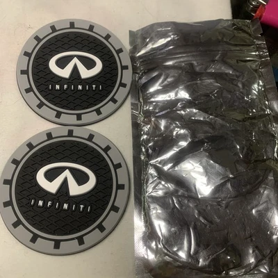 Porta-copo de carro 2 peças montanha-russa para Infiniti QX50 Q50 Q70 Q70L Q60 QX30 QX60 QX80... - Imagem 1 de 3