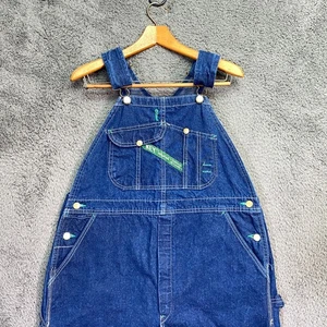 Mono con tirantes vintage Key Imperial 38x30 (38x29) hecho en EE. UU. ropa de trabajo de mezclilla - Imagen 1 de 22