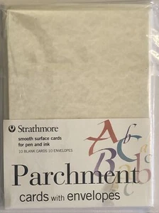 Strathmore Pergamentkarten 5""x7"" (105-28) Neu in Verpackung - Bild 1 von 2