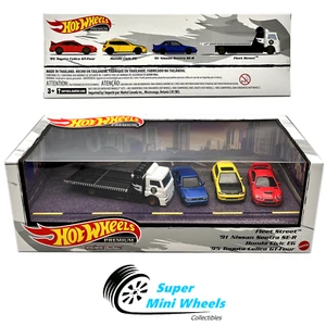 2022 Hot Wheels Premium Sintonizador JDM Fleet Street Set (4 autos) Walmart limitado - Imagen 1 de 5