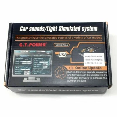GT POWER RC Sound / LED Light Simulated System 1/10 TAMIYA Drift Car Buggy - Bild 1 von 4