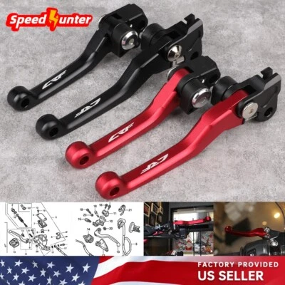 Pivot Brake Clutch Levers For HONDA CRF250X/450X 05-18 CRF 250R/450R 2004-2006 - Image 1 of 4