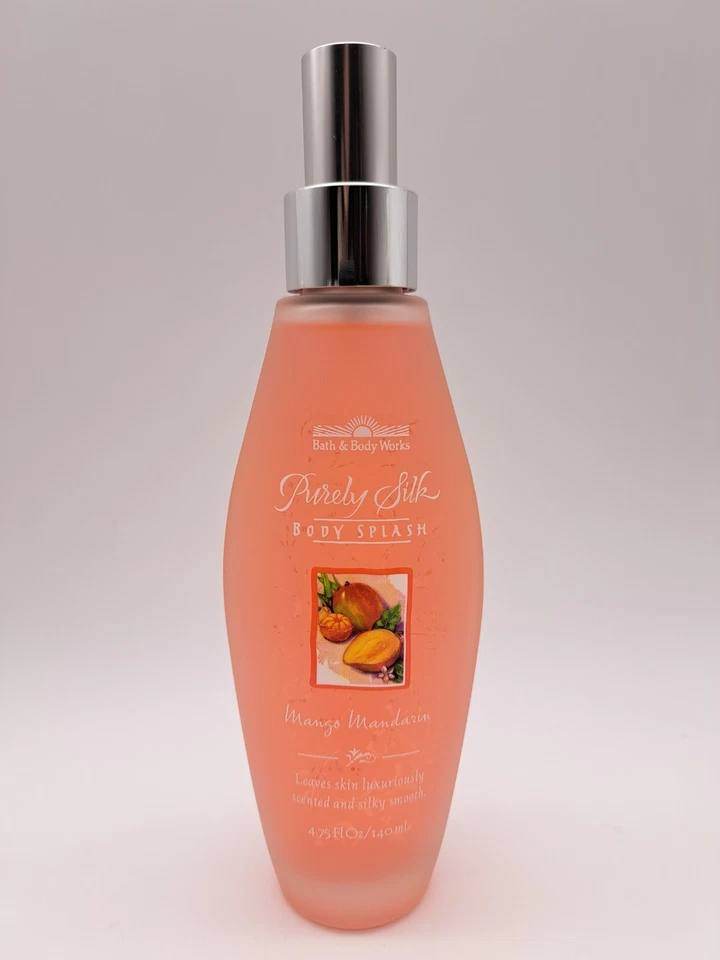 Bath & Body Works MANGO MANDARINA Pura Seda LUJOS Salpicaduras Corporales 4.75oz NUEVO NOS Foto 1 de 1
