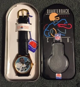 EMMITT SMITH (DALLAS COWBOYS ) Quarterback Club Watch by Sun Time 1995 NIB - Picture 1 of 4