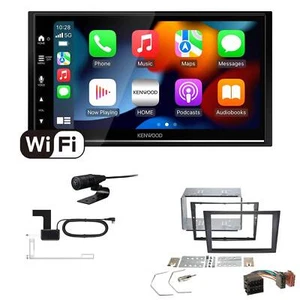 Kenwood Autoradio WiFi Apple CarPlay Android für Opel Omega B Facelift 1999-2003 - Bild 1 von 6