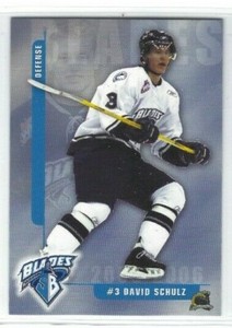 2005-06 Saskatoon Blades (WHL) David Schulz