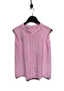 Prada Pink Pleat Blouse - Picture 1 of 6