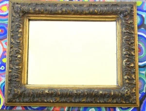 VINTAGE Antique Beautiful Gold Guilded Timber Framed Mirror - Picture 1 of 11