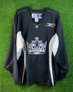 la kings black reebok pracice jersey sz XL CCM - Picture 1 of 10