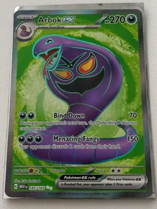 Arbok ex 185/165 Sv: Scarlet & Violet 151 Holo - Foto 1 di 2