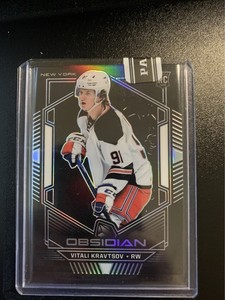 2019-20 Panini Obsidian #OVK Vitali Kravtsov NY Rangers