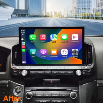 13.3Inch For Toyota Landcruiser LC200 2008-2015 Car Stereo Radio GPS Audio 32G - Image 1 of 4