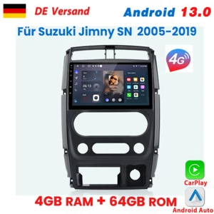 Für Suzuki Jimny SN 2005-2019 4G WIFI Carplay Android13 Autoradio GPS NAVI DAB+ - Bild 1 von 13
